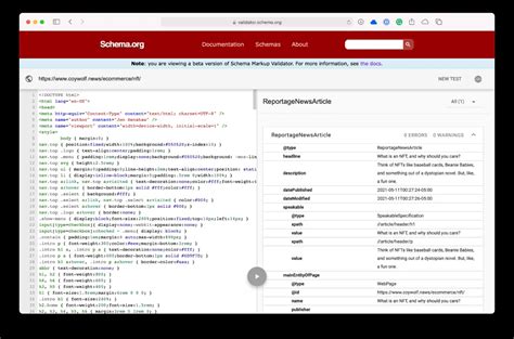 schema markup tester|Structured Data & Schema Markup Checker & Visualiser Tool.